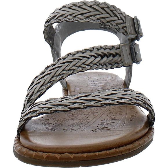 Blowfish Womens Rachel Gray Strappy Flat Casual Ankle Strap Shoes NWT - Picture 3 of 3